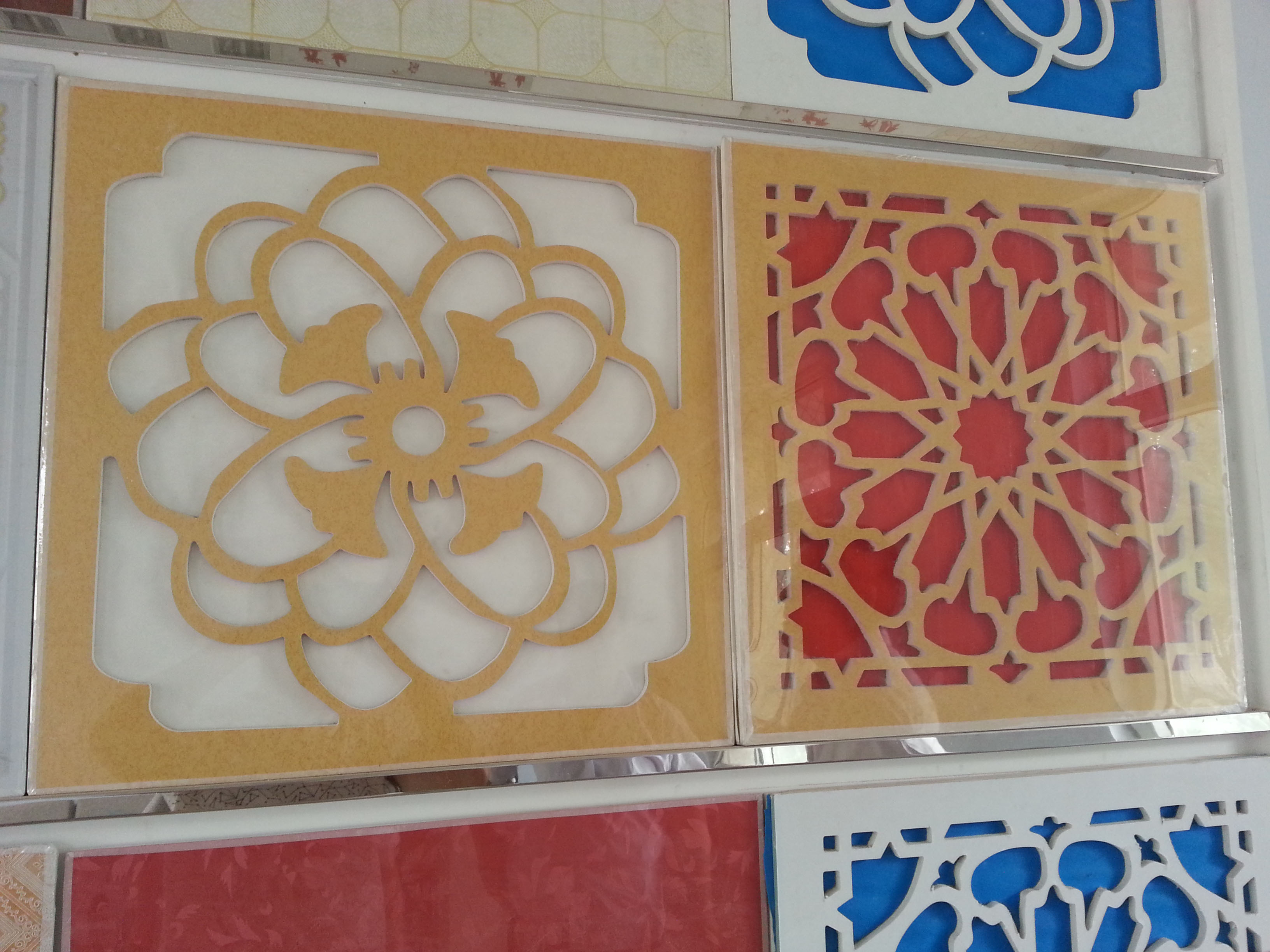 中式PVC贴面天花